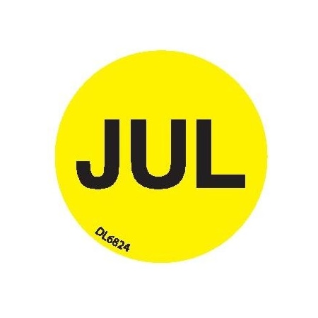 Label, DL6824, MONTHS OF YEAR - JUL, 1